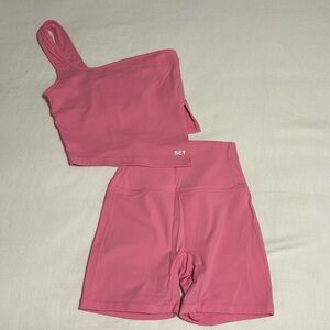 Set Active Pink Set Size XS